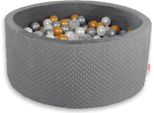 Laghetto Delle Palline Con 200 Palline - Scatola Da Gioco - Coperchio Rimovibile E Morbida Schiuma Per Un Gioco Sicuro