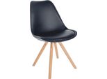 Sedia Da Pranzo In Pelle Finta - Sedia - Comfort Di Lunga Durata