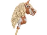 Hobbyhorse Su Un Bastone - Hobbyhorse - Fatto A Mano E In Morbido Materiale Minky Per Un Gioco Sicuro