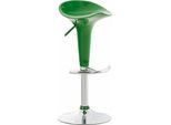 Sgabello Da Bar Moderno E Regolabile - Sgabello - Seduta Confortevole E Sedile Girevole A 360°. Colore: Verde