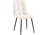 Sedia Da Pranzo Cord - Sedia Imbottita - Seduta Confortevole, Design Moderno