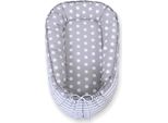 Nido Per Bambini Double-Face - Bozzolo - Cotone Oeko-Tex Traspirante - Regolabile E Facile Da Pulire