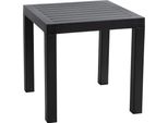 Tavolino - Elegante - Resistente Agli Agenti Atmosferici - Materiale Di Alta Qualità: Nero