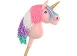 Cavallo Da Passatempo Su Un Bastone - Abbraccio Di Unicorno - Giocattolo Durevole E Sicuro Per I Bambini