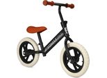 1.03 Balance Bike Per Bambini Walking Bike Fino A 40 Kg - 80-110 Cm / 1-4 Anni - Colore: Nero