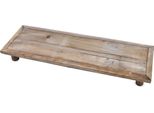 1.05 Sgabello Per Fiori Classico Allungato - Circa 55 X 18 Cm - Sgabello Per Piante Con Piedi (Grande)