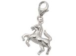 Charm-EinhäNger Jobo "Charm AnhäNger Pferd", Silber 925, Charms, Damen, Silber 925 (Sterlingsilber), 925 Silber Rhodiniert