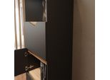 Vicco Credenza Marelle, 60 X 169.5 Cm Con 4 Scomparti, Antracite/Artisan