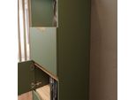 Vicco Credenza Marelle, 60 X 169.5 Cm Con 4 Scomparti, Verde/Artigianale