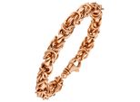 Armband Jobo "Herren Damen 7 Mm", RoséGoldfarben, ArmbäNder, Herren, 20Cm, Silber 925 (Sterlingsilber), Armband, 925 Silber 20 Cm