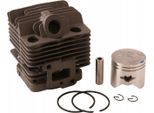 Cilindro E Pistone Da 34 Mm Per Decespugliatore Einhell Fuxtec Greencut Florabest Da 26 Cc