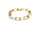 Armband Liebeskind Berlin "Schmuck Geschenk Edelstahl Armkette Big Link", Gelbgoldfarben, ArmbäNder, Damen, 21Cm, Edelstahl, Armband