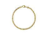 Goldarmband Jobo "Dollararmband 3,2 Mm", Gelbgold 333, ArmbäNder, Damen, 18,5Cm, Gelbgold 333, Goldarmband, 333 Gold 18,5 Cm