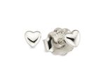 Paar Ohrstecker "Silberohrstecker Herz", Silberfarben, Aniston Jewelry & Watches, Ohrringe, Damen, Silber 925 (Sterlingsilber)