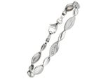 Armband Jobo "Silberarmband", Silber 925, Weiß, ArmbäNder, Damen, 19Cm, Silber 925 (Sterlingsilber), Armband, 925 Silber Rhodiniert Mit 36 Zirkonia 19 Cm