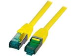Efb MK6001.0,15Y Efb RJ45 Patchkabel S/Ftp, Cat.6A, Lszh, 0,15M, Gelb