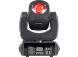 Lampada Professionale A Testa Mobile Rgb Led, Ruota A 8 Colori, Funzione Pan/Tilt, Nera, Spina Ue