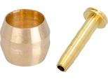 Shimano Bh59 Cover Tube Connector Golden Golden Taglia Unica