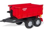 Rolly Toys Container Rimorchio Krampe Ribaltabile Con Cassone, Rimorchio A Due Assi