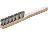 Lessmann Spazzola Fine In Acciaio Inox Crimpata 0,15 Mm