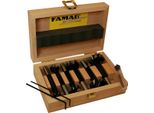 Famag Bormax 2 Prima Set Di 5 Punte Per Graffette D=16,18,20,22,25 Mm In Scatola Di Legno