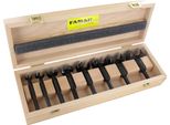 Famag Set Di Punte Forstner Ws Bormax, 8 Pezzi, Punte Per Legno 15-35 Mm, Lunghezza 90 Mm