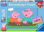 Ravensburger Peppa Pig Family Life Puzzles 2X24 Pieces For Children Aged 4 And Up