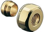 Raccordo A Compressione Oventrop Ofix Cep A 2 Vie, Per Eurocono Maschio 3/4" 14 Mm"