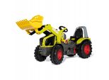 Rolly Toys Premium Claas Axion 960 Trattore A Pedali + Caricatore Frontale, Cambio A Due Velocità