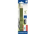 Set Di Matite Noris Eco Hb 3 Pezzi + Temperino E Gomma Staedtler