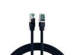 Efb MK6001.30B Efb RJ45 Patchkabel S/Ftp, Cat.6A, Lszh, 30M, Schwarz