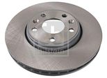 2X Disco Freno Febi Bilstein 108582 Anteriore Per Renault ScéNic Iii (JZ0/1_) 44Mm