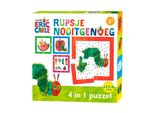 Gioco Puzzle Rupsje Nooitgenoeg 4-In-1 Junior Scatola Di Cartone