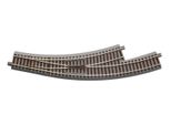 Roco Geoline Switch R3/4 Ad Arco A Sinistra Con Base - 61154