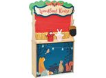 Negozio Di Giocattoli E Teatro Delle Marionette In Legno Tender Leaf, Gioco Di Ruolo Per Bambini