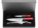 Dick Set Di Coltelli Red Spirit Coltello Da Cucina Spelucchino Pinzetta Da Buffet X55Crmo14