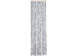 Vidaxl Tenda Zanzariera Bianca E Grigia 56X200 Cm In Ciniglia