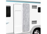 Vidaxl Tenda Zanzariera Grigio E Bianco 56X200 Cm In Ciniglia