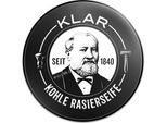 Sapone Da Barba Klar Soaps Al Carbone Attivo 110 G, Senza Olio Di Palma, Fragranza Neutra / Senza Profumo