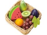 Cesto Di Frutta In Legno Tender Leaf - Gioco Di Ruolo Educativo Con La Frutta