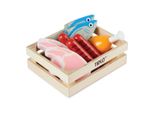 Tidlo Cassetta Di Legno Con Carne E Pesce