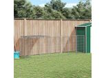 Vidaxl Cuccia Per Cani Argento 330X110X110 Cm Acciaio