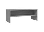 Vidaxl Mobile Tv Grigio Sonoma 100X40X40 Cm Materiale A Base Di Legno