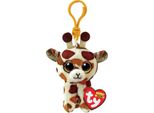 Ty Portachiavi Beanie Boos Clip - Polpo-Sheldon - Rosso Corallo Occhi Blu - 12 Cm - T35255 Ty
