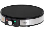 Adler | Crepe Maker | Ad 3058 | 1600 W | Quantità Di Impasto 1 | Crepe | Acciaio Inox/Nero