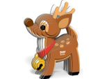 Eugy 3D Puzzle - Renna Set Artigianale Di Cartone Natale