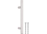 Vidaxl Maniglie Per Mobili 10 Pezzi Argento 96 Mm Acciaio Inox