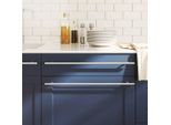 Vidaxl Maniglie Per Mobili 5 Pezzi Argento 480 Mm Acciaio Inox