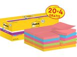 Post-It-Memoblok 3M Post-It Z-Note R330 Ss 76X76Mm Assortimento | Scatola A 24 Pezzi | 6 Pezzi
