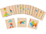 Goki Gioco Di Logica Del Mondo Del Tangram In Legno Colorato